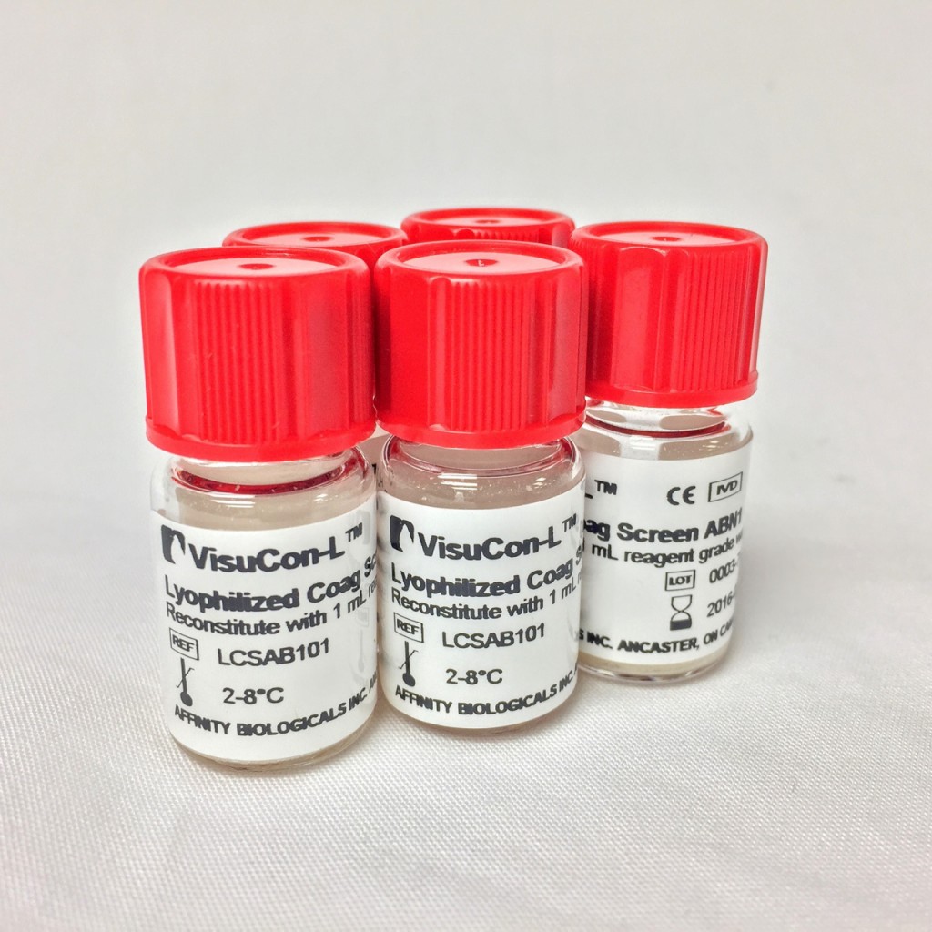 VisuCon-L Normal Control Plasma (Lyophilized) | Quadratech Diagnostics