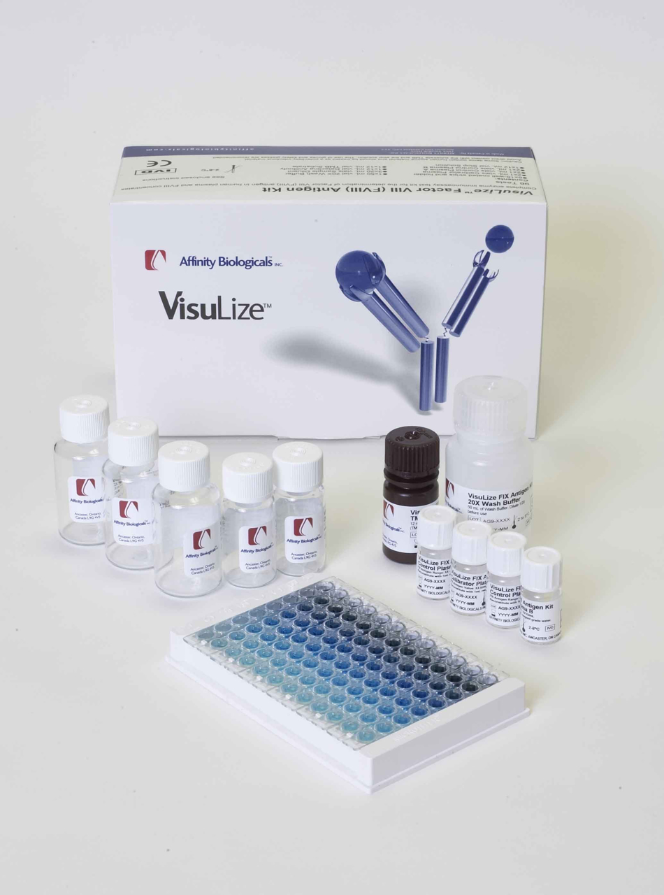 Factor Viii Rapid Antigen Kit Complete With Standards And Controls