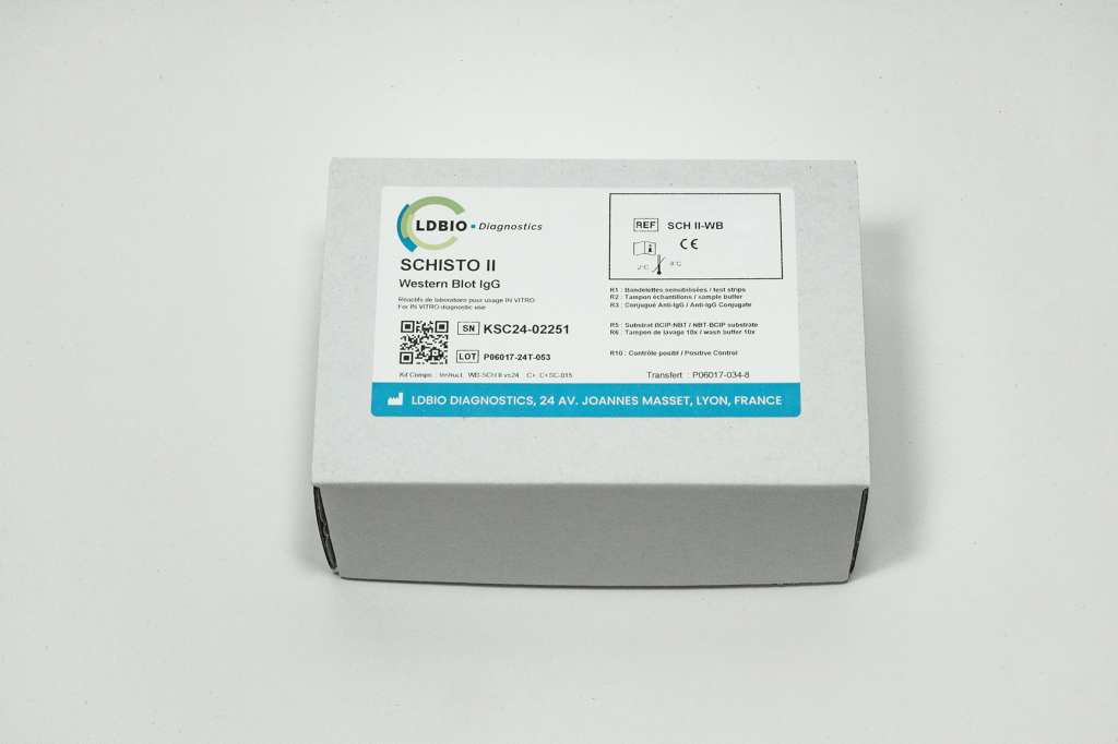 Schisto II Western Blot IgG (12T) | Medical Diagnostic Products